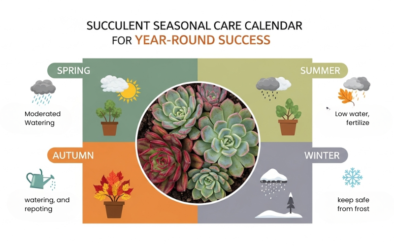 7 Proven Methods to Propagate Succulents From Leaves & Stems: Multiply 1 Plant Into 100+ New Succulents (Step-by-Step Guide) 9 Moderated Watering 1